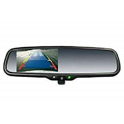 Crimestopper SV-9157 OEM Replacement Style Rear View Mirror with 4.3" LCD Screen - TuracellUSA