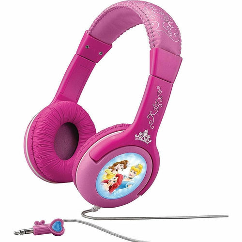 KID-DP140 KID DESIGNS Disney Princess Headphones Kid-safe High-Quality BRAND NEW - TuracellUSA
