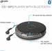PCB319B GPX Portable Cd Player with Bluetooth, Includes Stereo Earbuds NEW - TuracellUSA