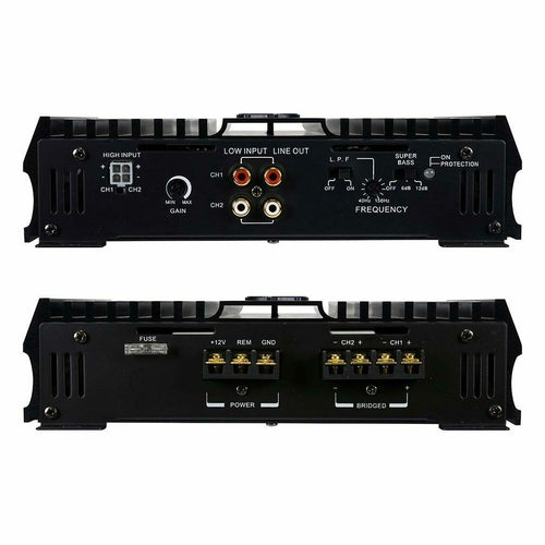 American Bass DB6752FR 2 Channel Class A/B Car Ampilfier 500 Watts Max NEW! - TuracellUSA