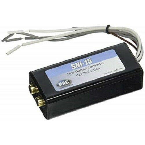 PAC SNI-15 Line Out Converter for Adding Amplifier to Factory Radio BRAND NEW - TuracellUSA