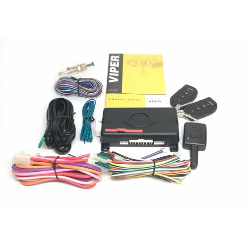 Viper 4105V Remote Car Starter 1-Way TWO 4-Button Remotes Keyless w/ ADS-AL-CA - TuracellUSA