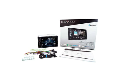 Kenwood DDX376BT Double DIN DVD Receiver 6.1" Touch Screen Bluetooth Maestro Remote App