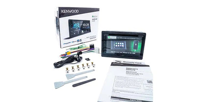 Kenwood DDX5707S DVD Receiver with 6.8" WVGA Monitor Touch Panel Apple CarPlay and Android Auto