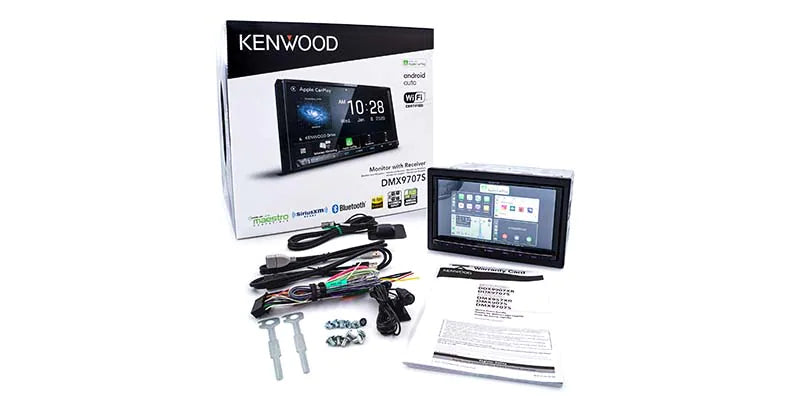 Kenwood DMX9707S 2-DIN 6.95" Touch Screen In Dash Media Receiver Bluetooth CarPlay Android Auto