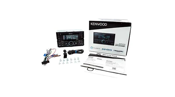 Kenwood DPX304MBT Double DIN Digital Media Receiver with Bluetooth Amazon Alexa and Spotify ready