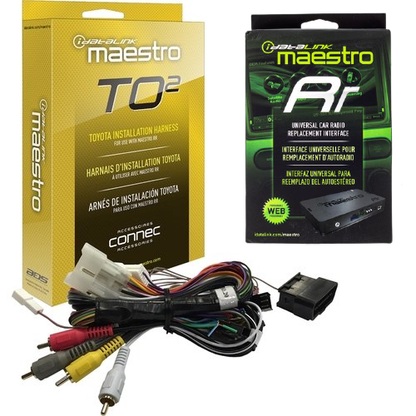 iDatalink HRN-RR-TO2 + ADS-MRR Integration Harness w/ SWC for 2012-Up Toyota - TuracellUSA