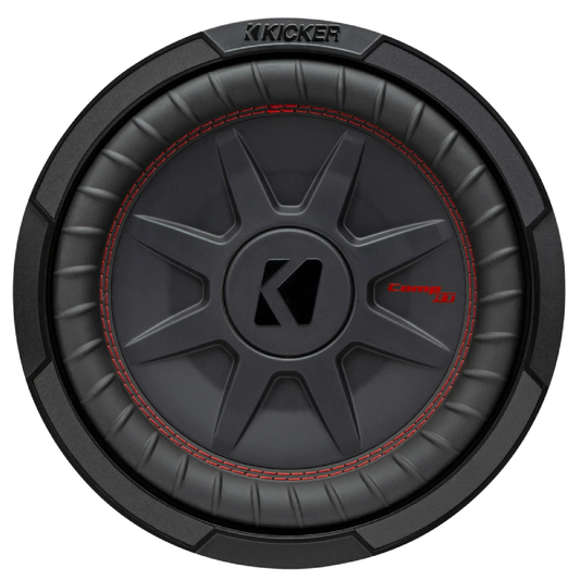 Kicker 48CWRT124 CompRT Series Shallow-Mount 12" Subwoofer - TuracellUSA