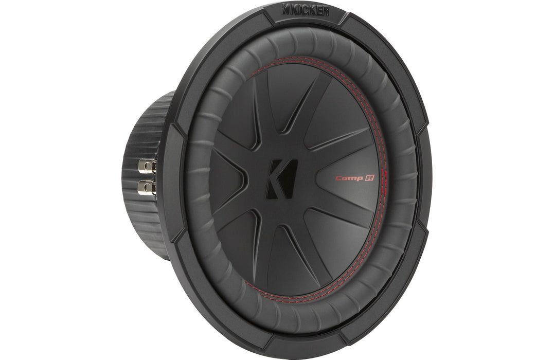 Kicker 48CWR102 CompR Series 10" subwoofer with dual 2-ohm voice coils - TuracellUSA