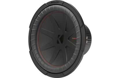 Kicker CompR 48CWR122 CompR Series 12" subwoofer with dual 2-ohm voice coils - TuracellUSA