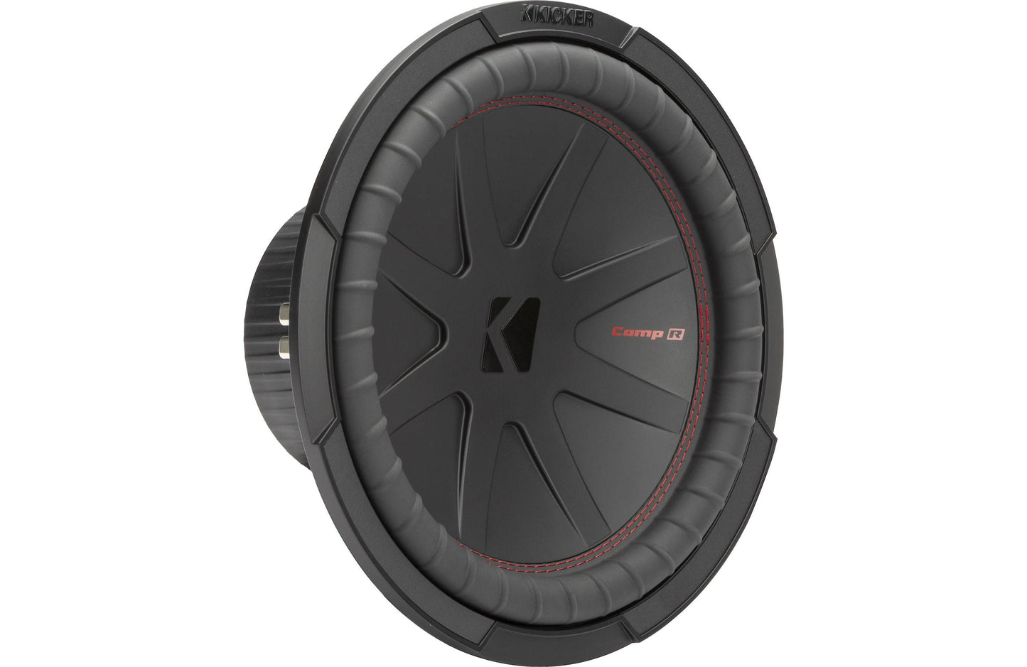 Kicker CompR 48CWR122 CompR Series 12" subwoofer with dual 2-ohm voice coils - TuracellUSA