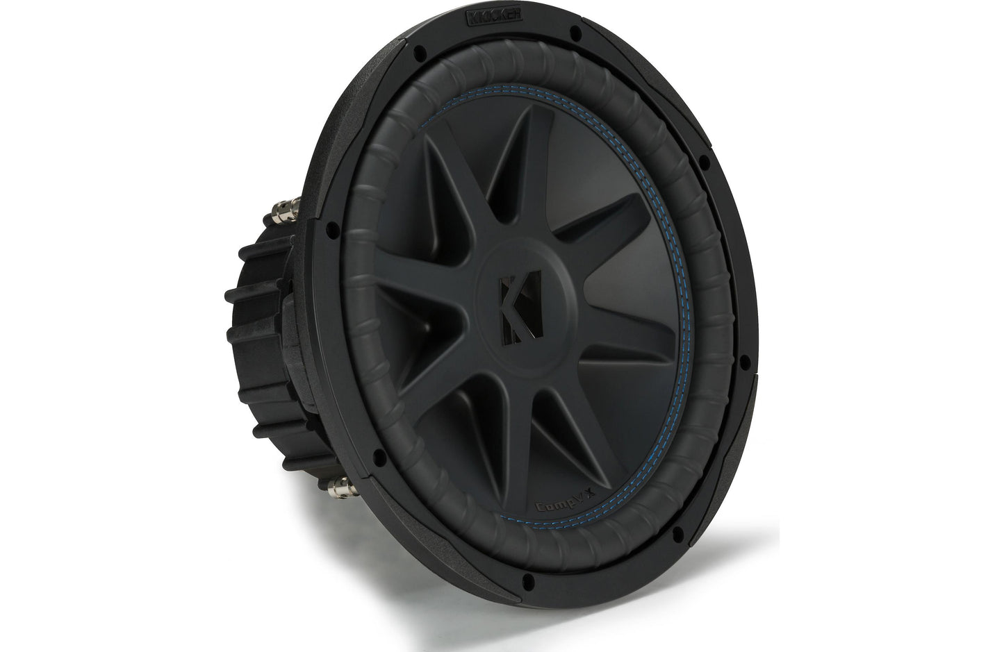 Kicker 44CVX122 CompVX Series 12" subwoofer with dual 2-ohm voice coils - TuracellUSA