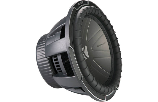 Kicker Q-Class 42CWQ124 CompQ Series 12" subwoofer with dual 4-ohm voice coils - TuracellUSA