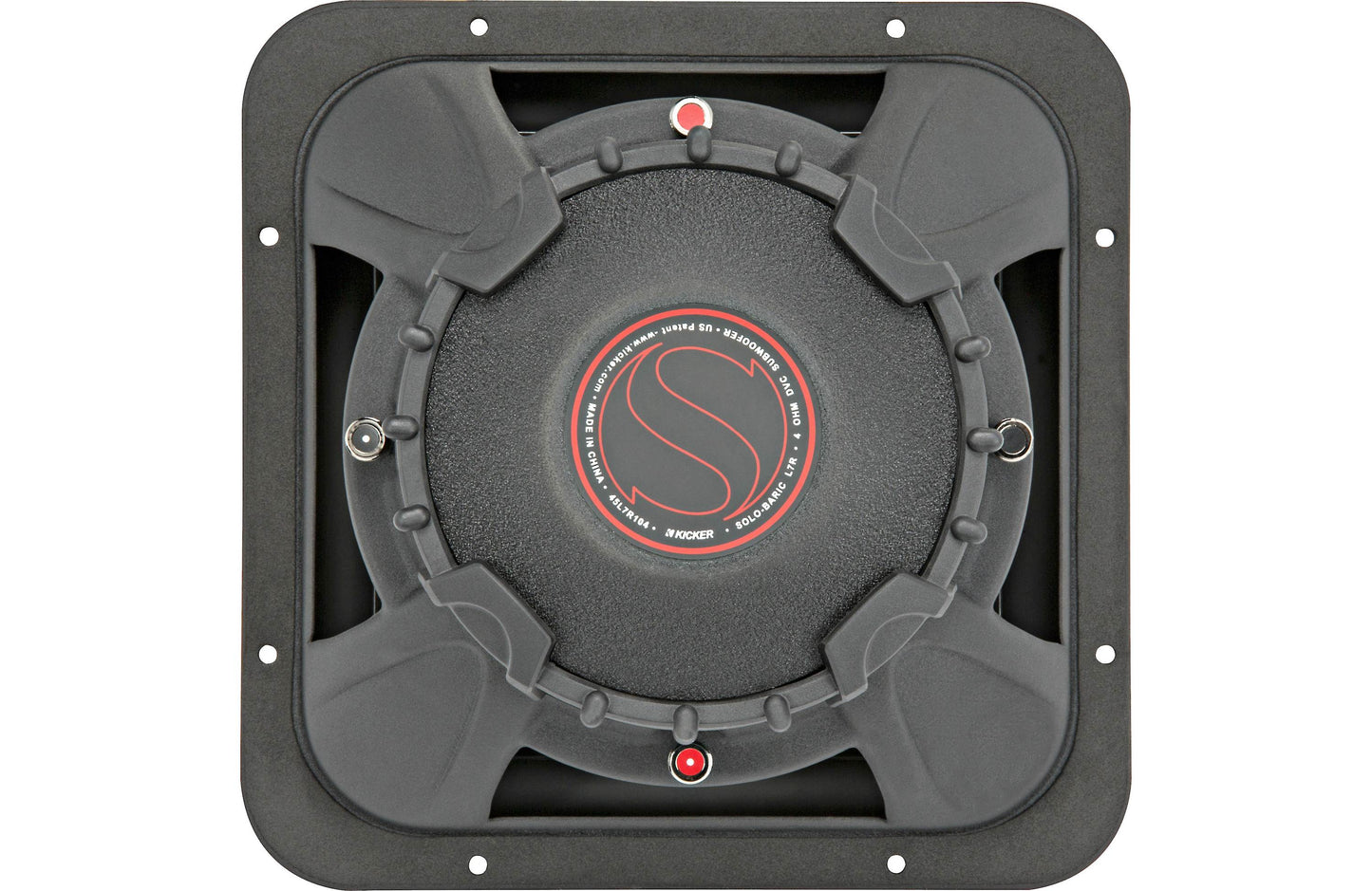 Kicker 45L7R102 Solo-Baric L7R Series 10" subwoofer with dual 2-ohm voice coils - TuracellUSA