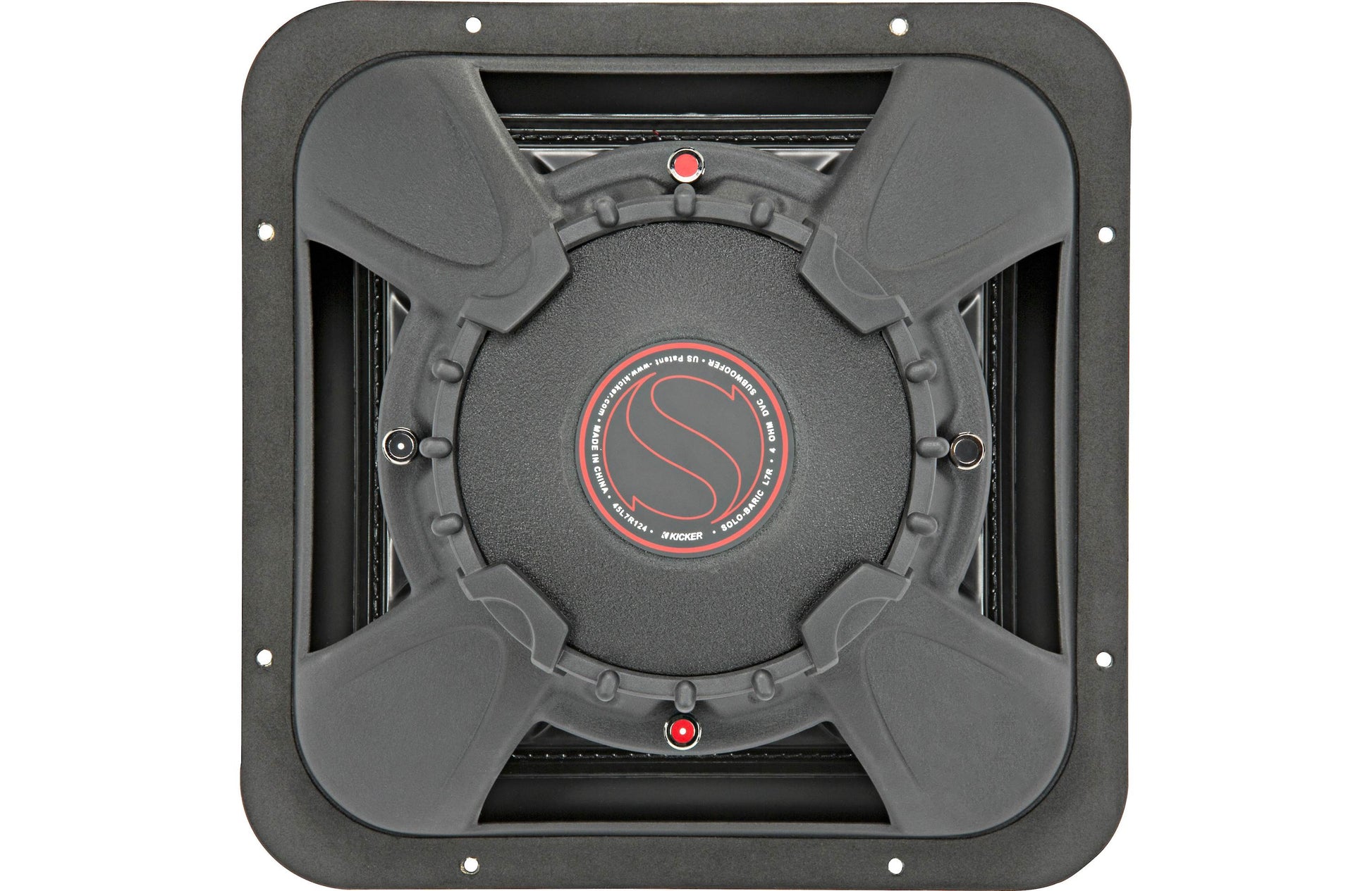 Kicker 45L7R124 Solo-Baric L7R Series 12" subwoofer with dual 4-ohm voice coils - TuracellUSA