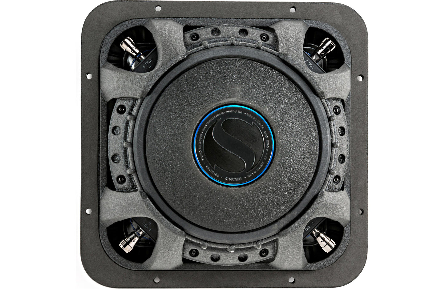 Kicker 44L7S104 Solo-Baric L7S Series 10" subwoofer with dual 4-ohm voice coils - TuracellUSA