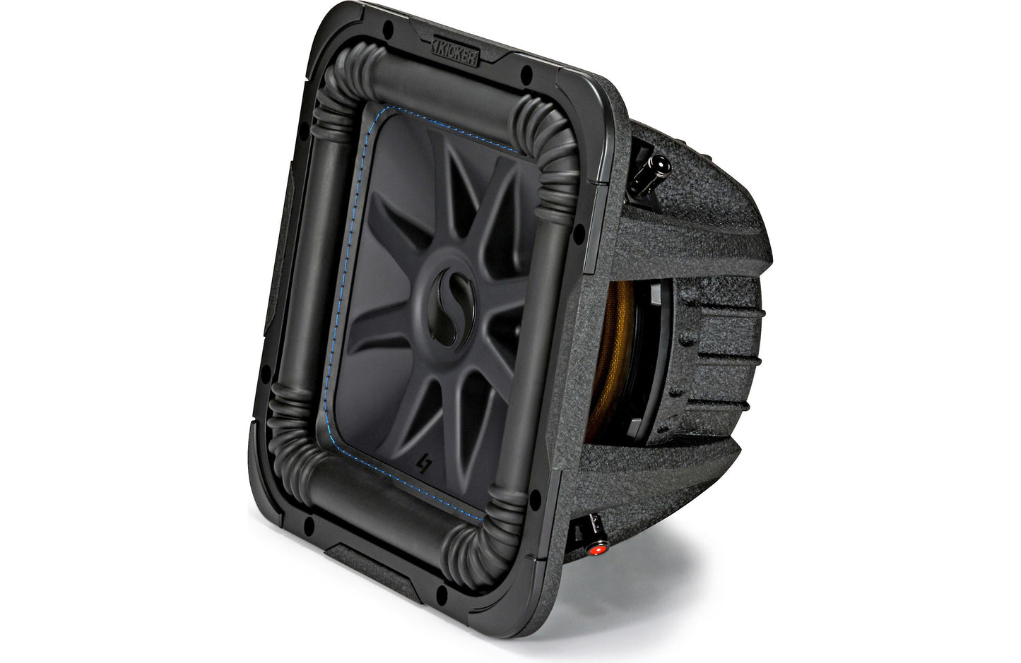 Kicker 44L7S104 Solo-Baric L7S Series 10" subwoofer with dual 4-ohm voice coils - TuracellUSA