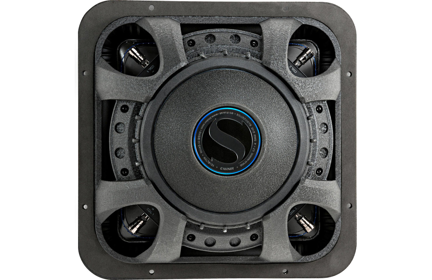 Kicker 44L7S122 Solo-Baric L7S Series 12" subwoofer with dual 2-ohm voice coils - TuracellUSA