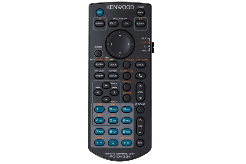 Kenwood KNA-RCDV331 Multimedia IR Remote with Navigation Functions