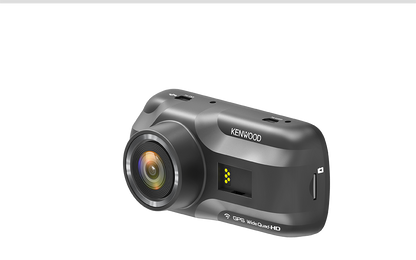 Kenwood DRV-A501WDP Dual Camera package 3.7 Megapixel* Wide Quad Hi-Vision (Front Camera) and 2.0 Megapixel High-Vision (Rear Camera)