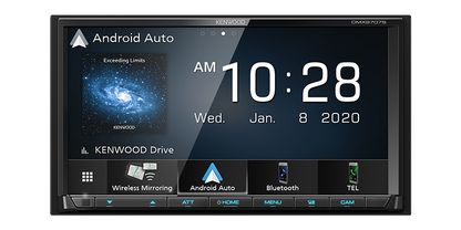 Kenwood DMX9707S 2-DIN 6.95" Touch Screen In Dash Media Receiver Bluetooth CarPlay Android Auto
