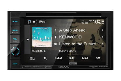 Kenwood DDX376BT Double DIN DVD Receiver 6.1" Touch Screen Bluetooth Maestro Remote App