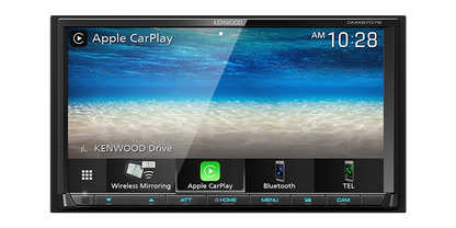 Kenwood DMX9707S 2-DIN 6.95" Touch Screen In Dash Media Receiver Bluetooth CarPlay Android Auto
