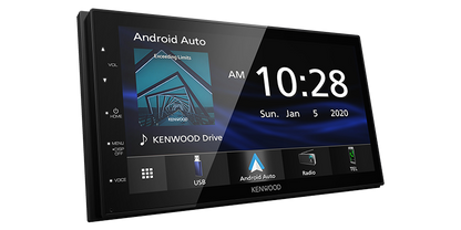 Kenwood DMX47S Digital Media Receiver 6.8" Touch Screen Apple CarPlay Android Auto, Bluetooth