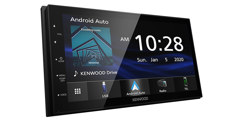 Kenwood DMX47S Digital Media Receiver 6.8" Touch Screen Apple CarPlay Android Auto, Bluetooth
