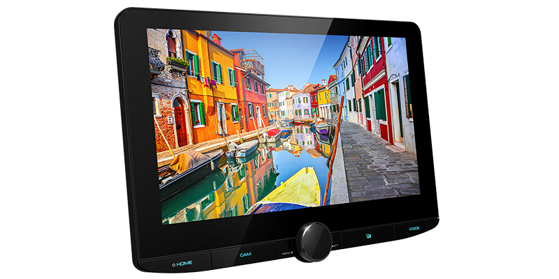 Kenwood DMX1037S 10/1" In Dash MultiMedia Receiver Apple CarPlay and Android Auto, Bluetooth, Wifi