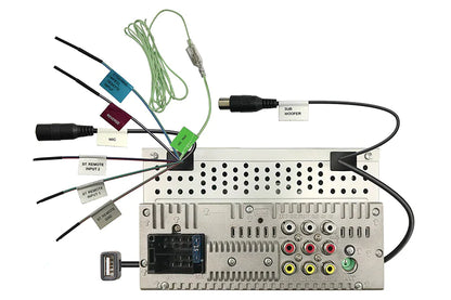 Kenwood DMX125BT Digital Media Receiver with Bluetooth 6.8" Touch Screen Bluetooth USB Mirroring for Android
