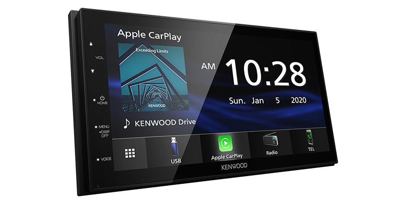 Kenwood DMX4707S Digital Media Receiver 6.8" Capacitive Touch Screen, Bluetooth Apple CarPlay, Android Auto