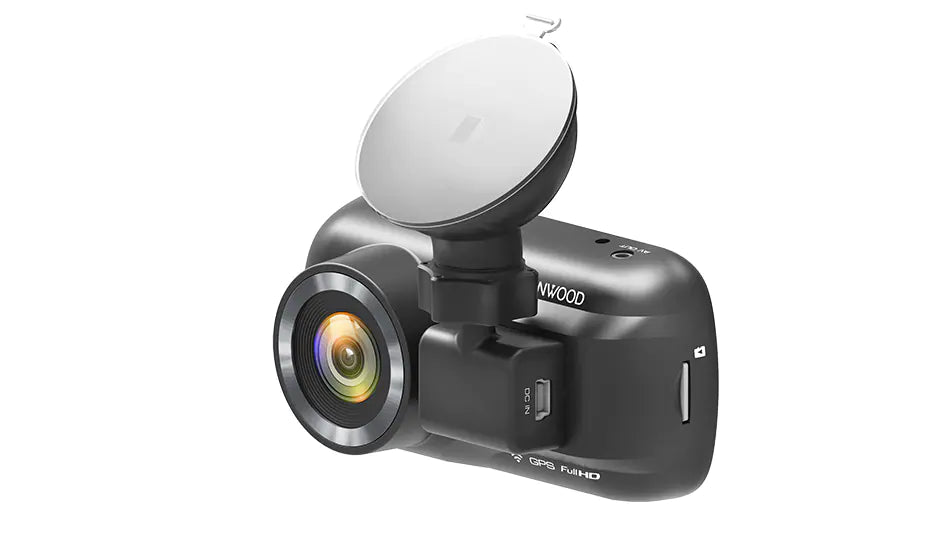 Kenwood DRV-A301W HD Dash Camera 2.7" LCD Wi-Fi G Sensor GPS 16GB Micro SD
