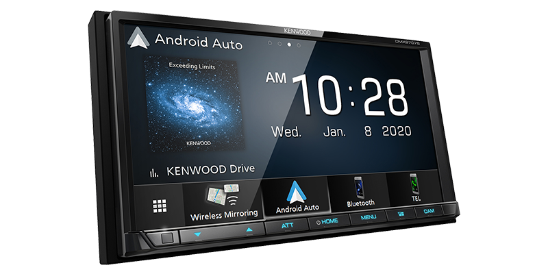 Kenwood DMX9707S 2-DIN 6.95" Touch Screen In Dash Media Receiver Bluetooth CarPlay Android Auto