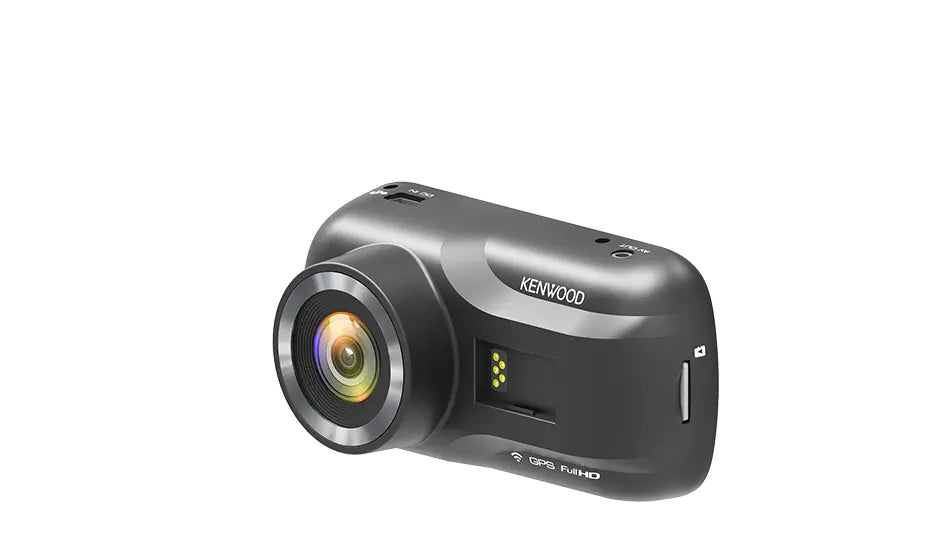 Kenwood DRV-A301W HD Dash Camera 2.7" LCD Wi-Fi G Sensor GPS 16GB Micro SD