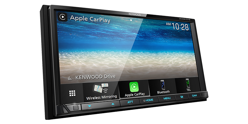 Kenwood DMX9707S 2-DIN 6.95" Touch Screen In Dash Media Receiver Bluetooth CarPlay Android Auto