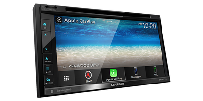 Kenwood DNX577S In Dash Car 6.8" WVGA Navigation/DVD Receiver, Apple CarPlay, Garmin Navigation