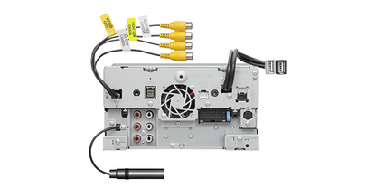 Kenwood DDX9707S 6.95" Car DVD Receiver Wireless Android Auto, Apple CarPlay, USB Mirroring