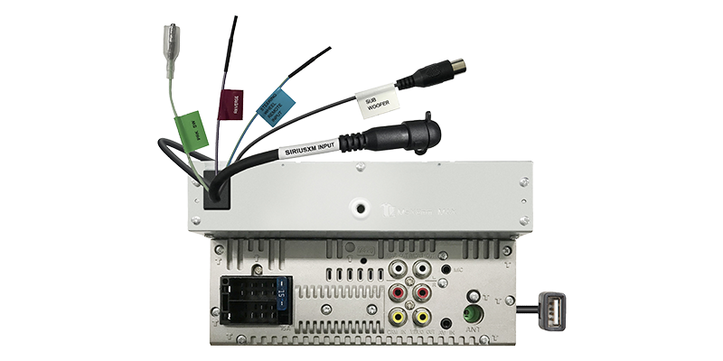 Kenwood DDX5707S DVD Receiver with 6.8" WVGA Monitor Touch Panel Apple CarPlay and Android Auto