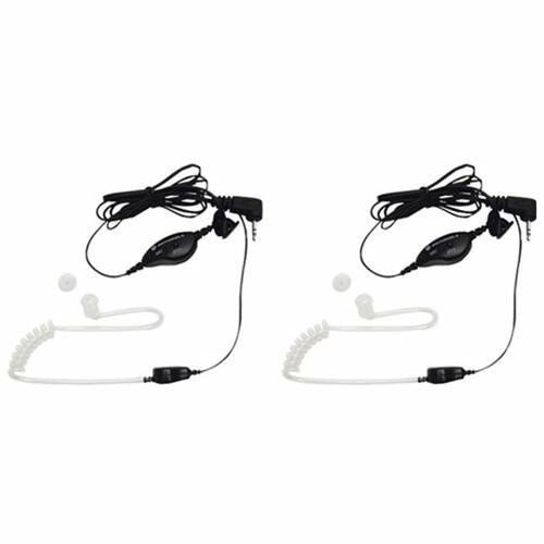 Motorola 1518 Surveillance Headset with PTT With Mic, Pair - TuracellUSA
